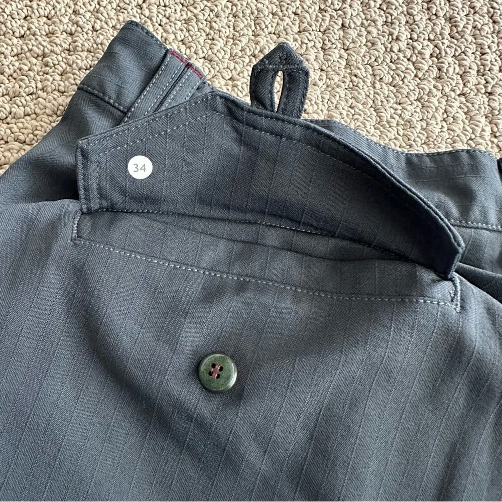 Lululemon blue/Gray Chinos with Relaxed Fit